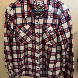 Dixxon Flannel Live Free Forever female XL